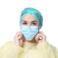 Blue Wholesale Adult Earloop Dental Surgical Face Mask