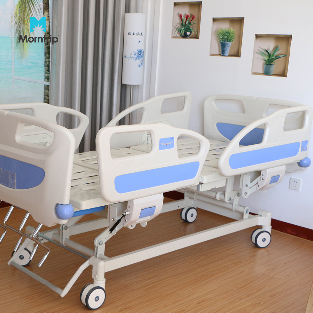 Three Function Automated Adjustable Electric ICU Standing Power Hospital Beds Prices for Sale