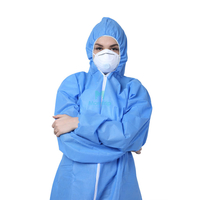 High Quality SMS Non Woven Laminated Isolation Disposable Protective Coverall