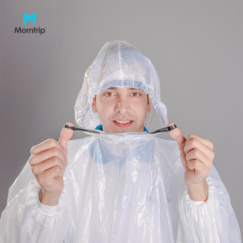 Discount Promotion Outdoor Emergency Full Length Raincoat Disposable Rain Coat For Adults