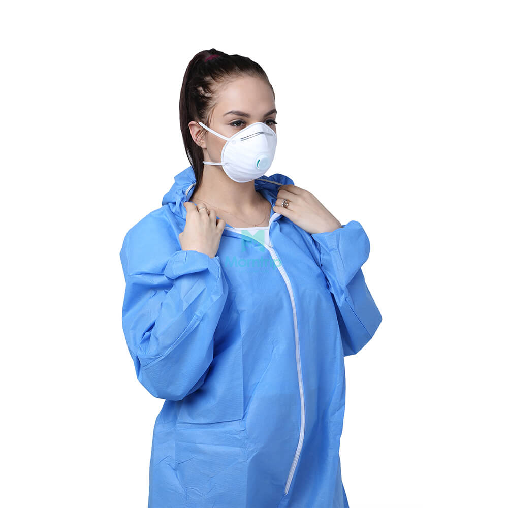 Four-layer Folding Breathing CE Approved Cone Shape Non Woven FFP2 Mask