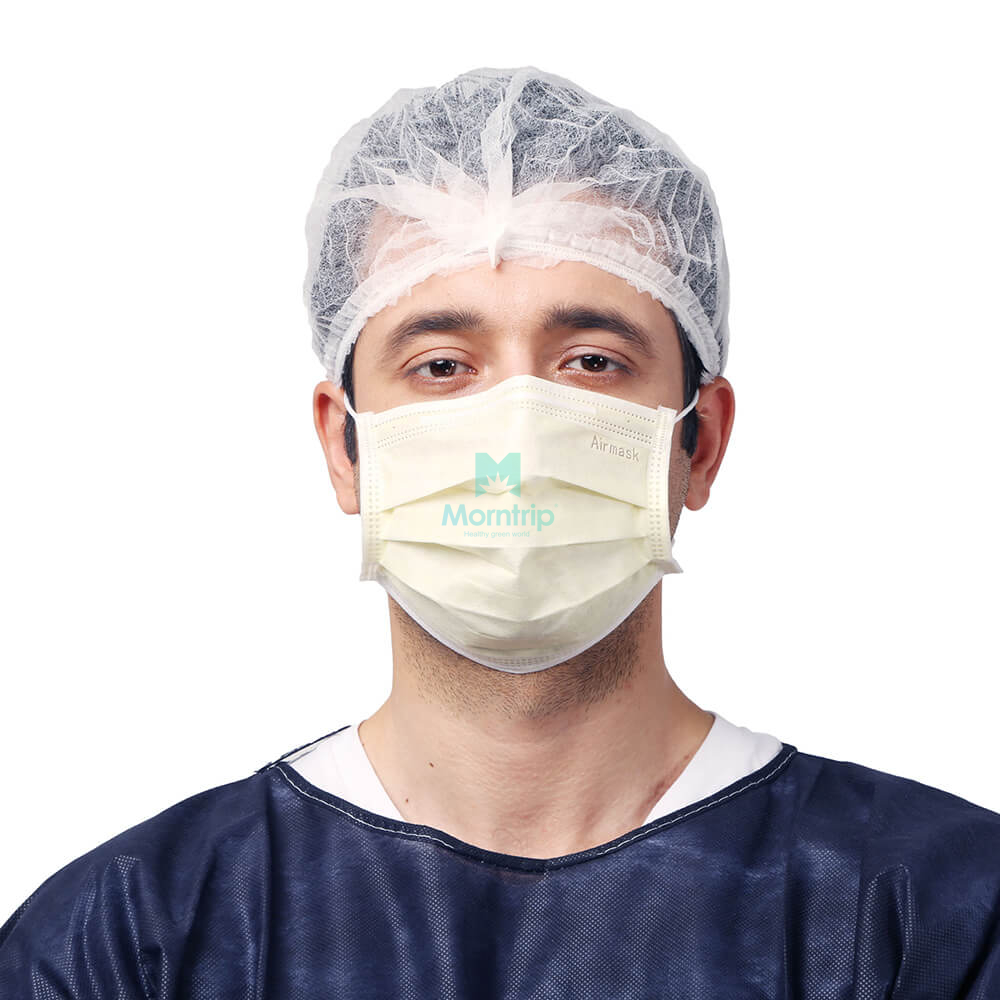 Hospital Factory Visitor Use Disposable Nonwoven Nurse Doctor Hairnet Mob Cap