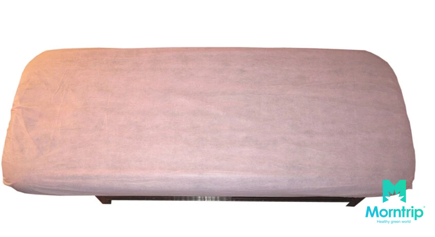  New Products Disposable Pink PP Nonwoven Massage Chair Fitted Bedsheet Cover