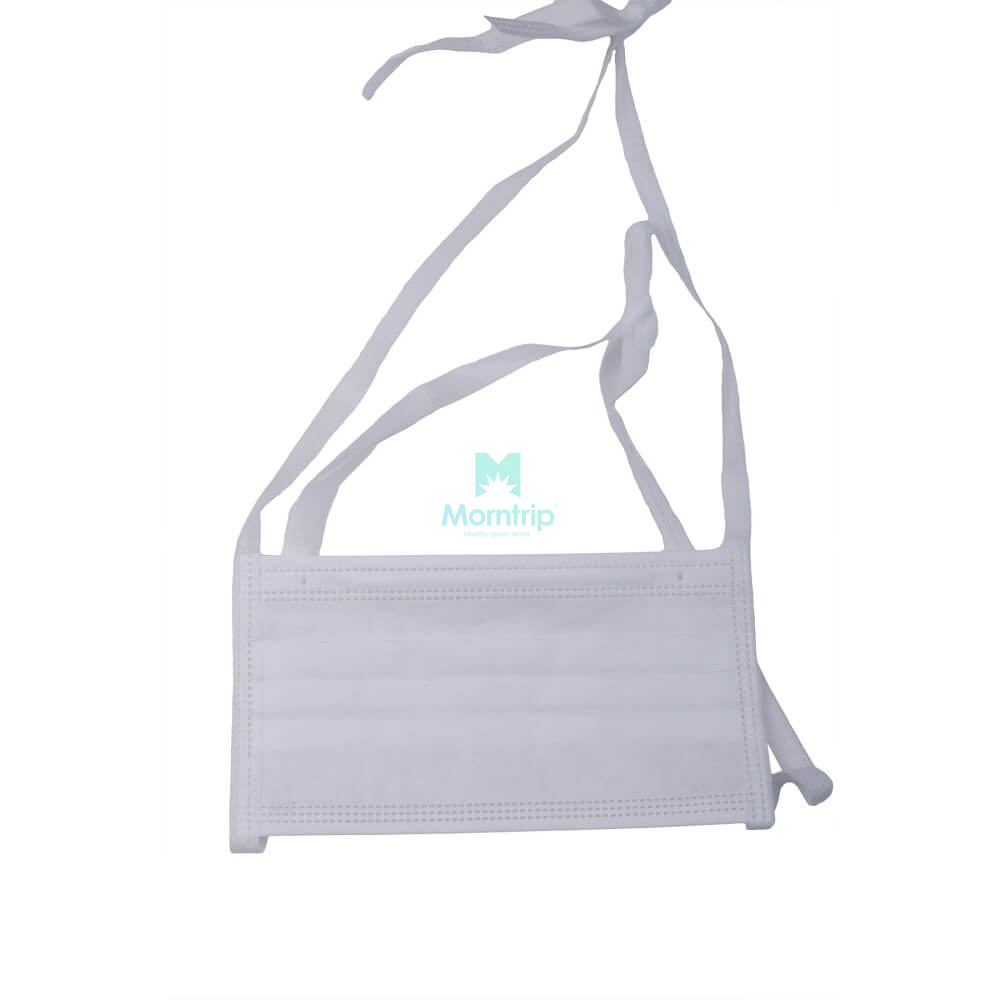 Morntrip Hot Sale Wholelsale Non Woven Surgical Mask With Ties