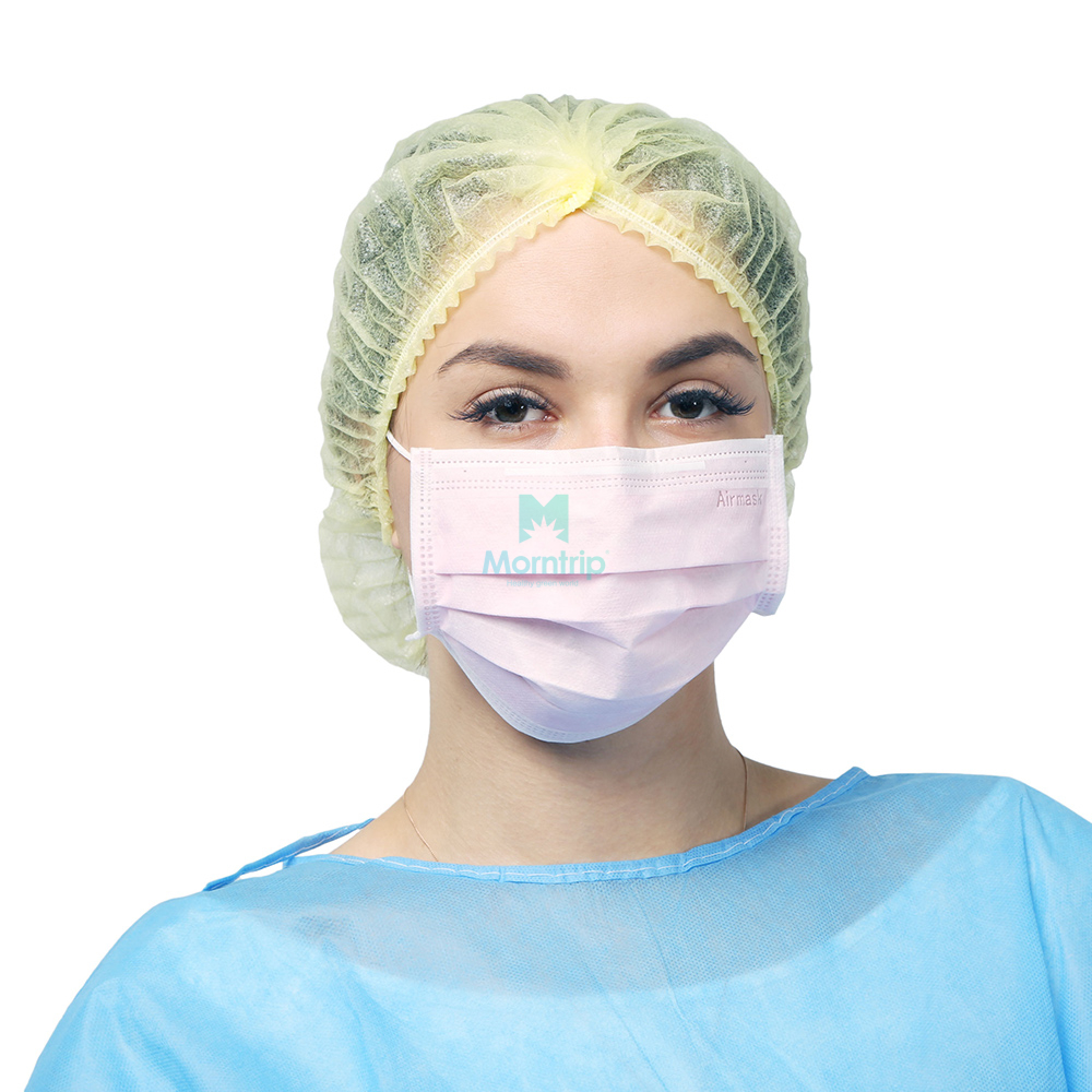 3 Ply Non Woven Chirurgical Anti Hay Fever Waterproof Protective Disposable Earloop Breathing Face Mask