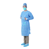 Isolation Insulation Non Woven Barrier Sanitary Level 2 Moisture Proof Protective Surgical Gown 