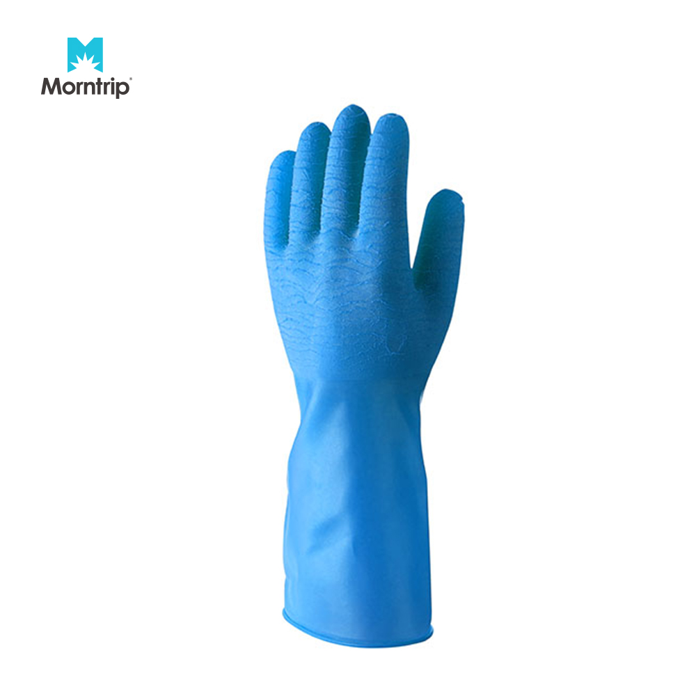 Heavy Duty Hand Heat Resistant PPE Puncture Resistant Rubber Work Gloves