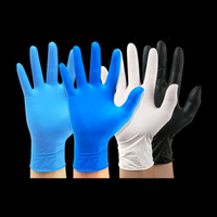Gloveman Competitive Price Free Nitrile Disposable Gloves Work Household Quality Household Cleaning Tools