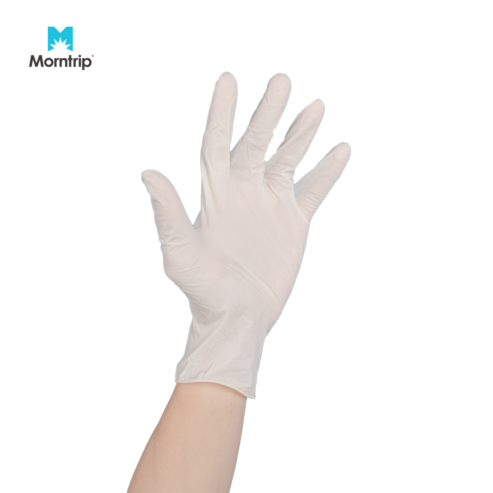 Easy Donning 12 Inch Chlorine Treated Surgical Latex Gloves